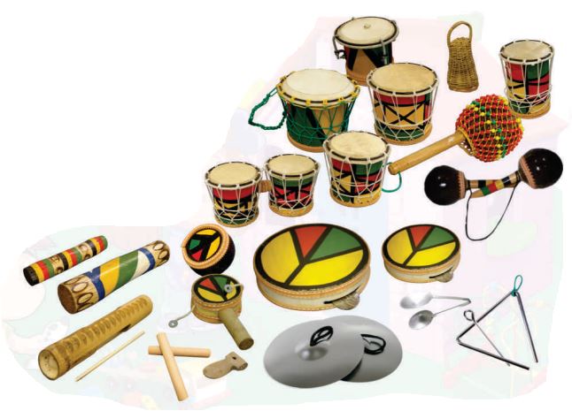 KIT PERCUSSAO 22 INSTRUMENTOS
