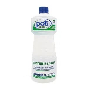 ALCOOL 70° INPM POTI  1L 