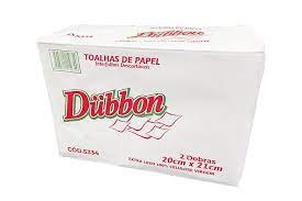 PAPEL INTERFOLHA 2DB 100% CEL 20X20 DUBBON - PCT 500GRS